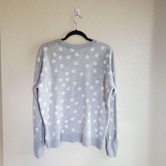 A NEW DAY GOLD POLKA DOT PLUS SIZE SWEATER	 2XL - Picture 7 of 8